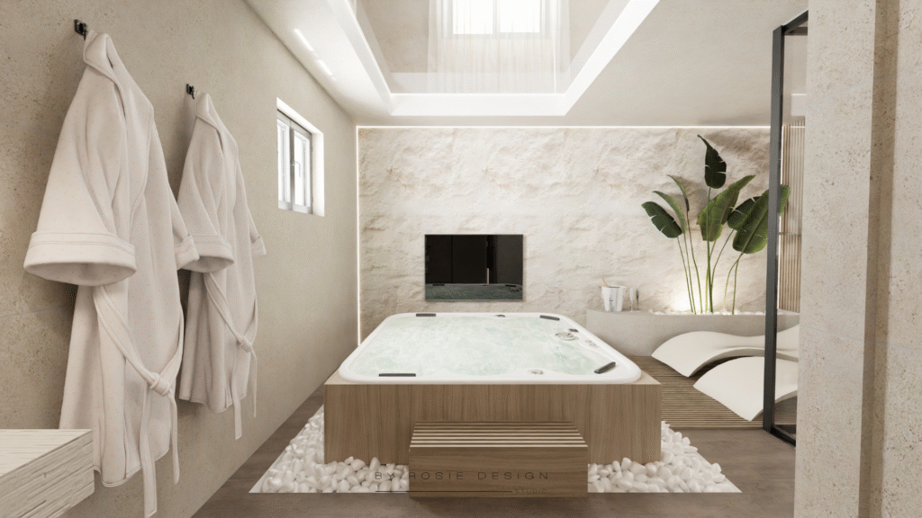 transformation d'une maison en une love room